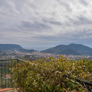 031 - Casa Armonia Vista Mare Sestri Levante, Pace Natura Ferienhaus